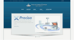 Desktop Screenshot of indcarsa.com